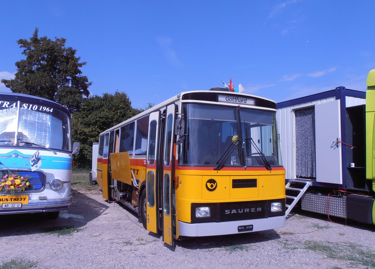 (299'277) - Roth, Z�rich - Saurer/T�scher (ex Looser, Elm; ex Mattli, Wassen) am 15. August 2026 in Wettingen, Zirkuswiese