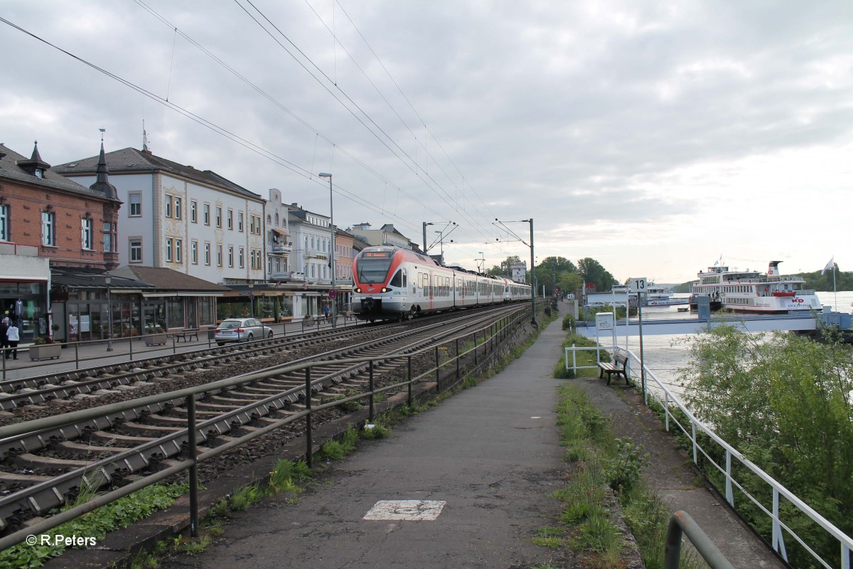 413 als SE10 25006 Frankfurt/Main - Neuwied in Rüdesheim. 07.05.15