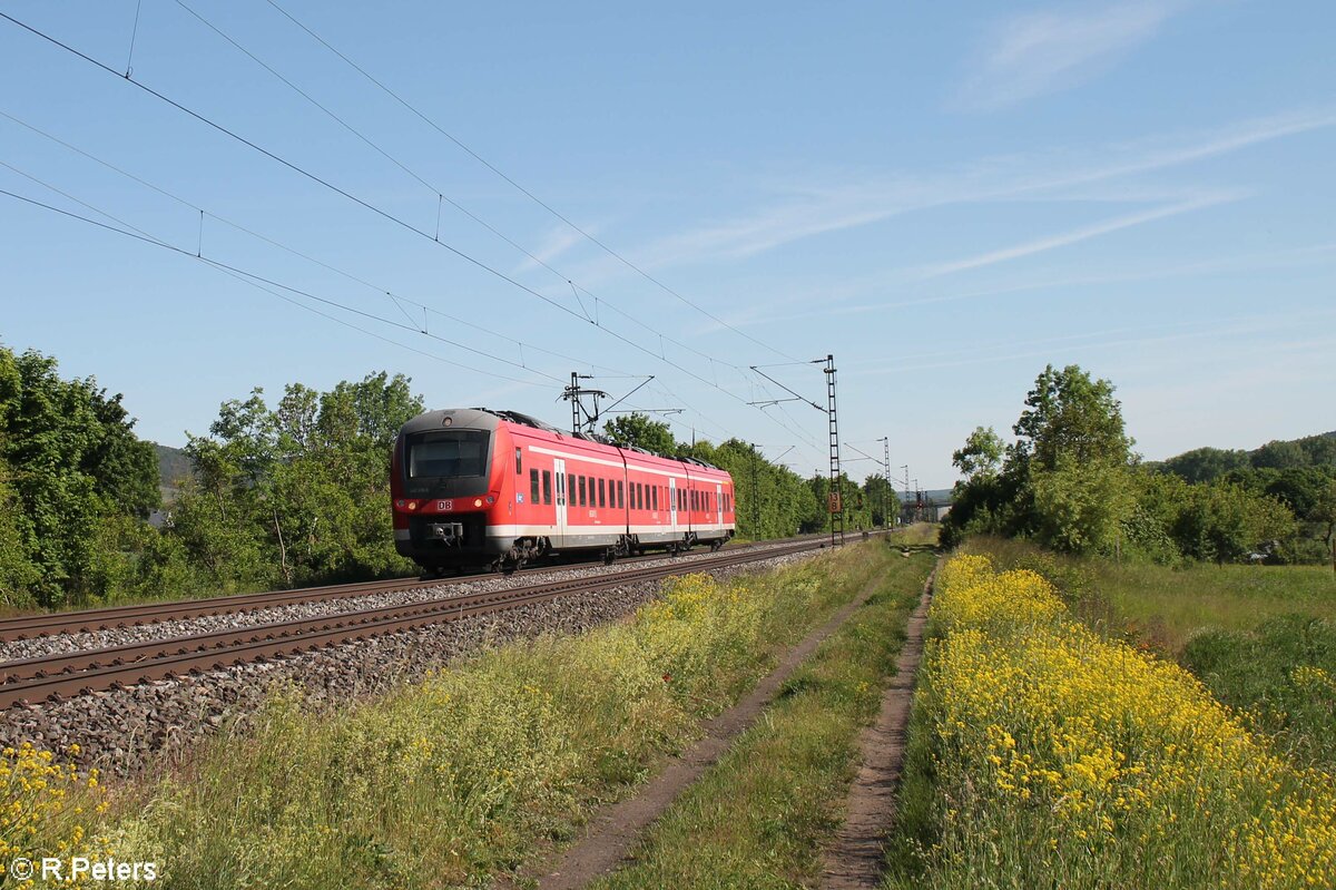 440 306-9 als RB53 RB 58048 Würzburg - Sterbfritz bei Thüngersheim. 02.06.21