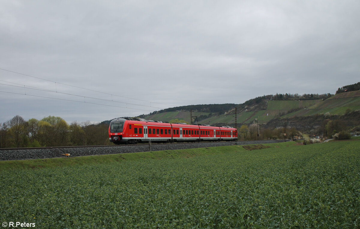 440 als RB53035 Schl�chtern - W�rzburg bei Himmelstadt. 28.03.24