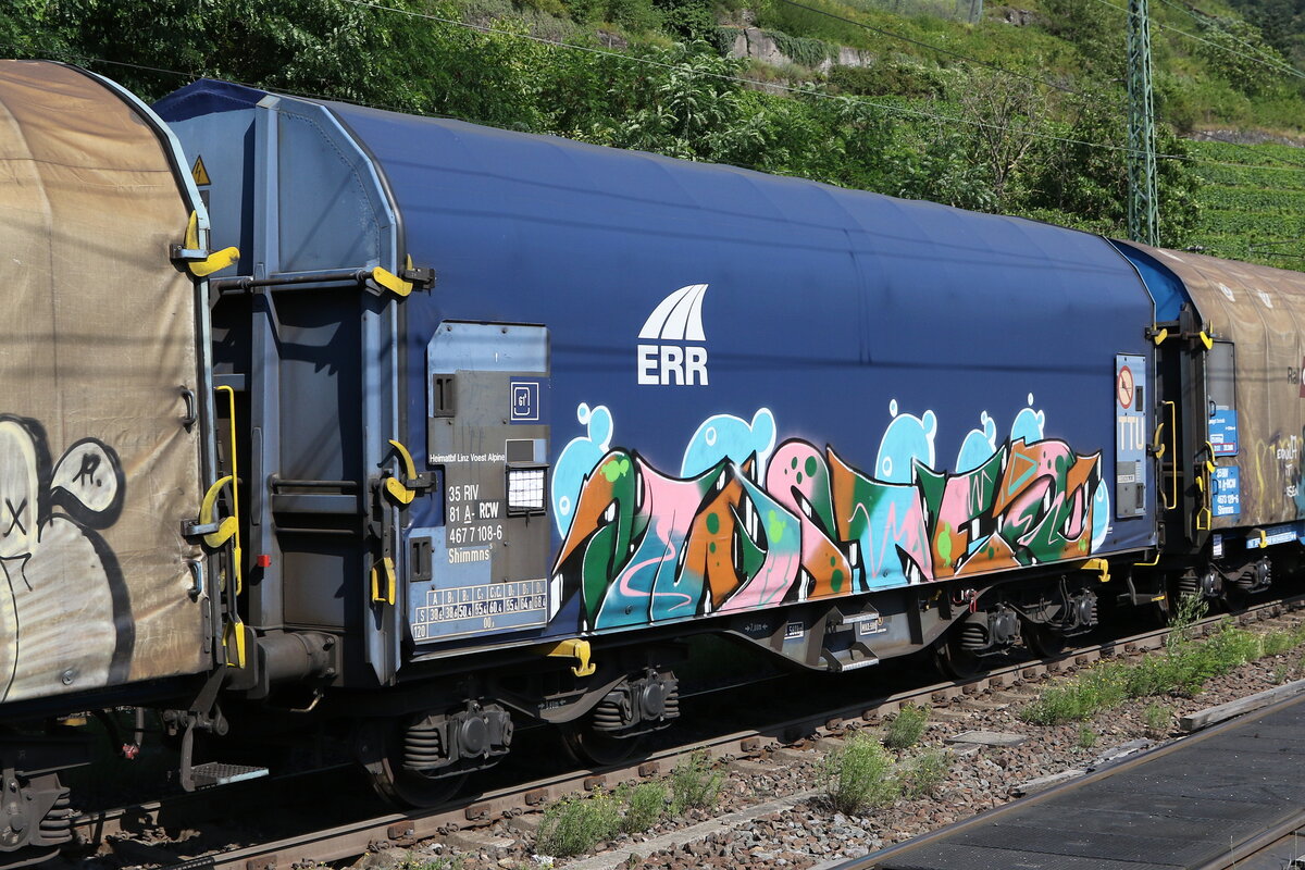 4677 108 (Shimmns) von  ERR  am 2.1 Juli 2021 bei Kaub.