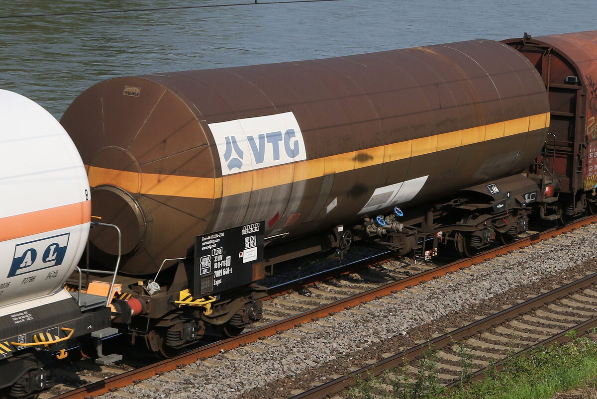 7809 640 (Zagns) von  VTG  am 23. Juli 2021 bei Lorch.