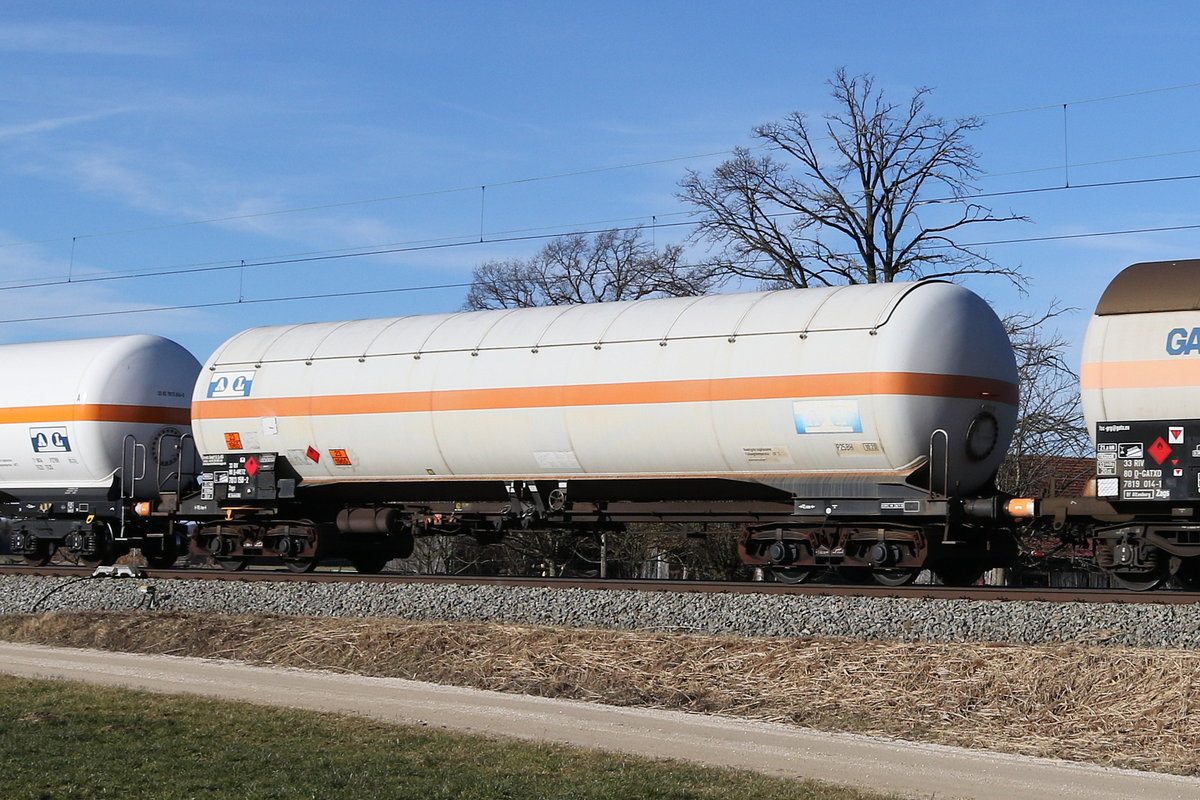 7813 158 (Zags) der  ARETZ-GmbH  am 17. Januar 2020 bei �bersee.