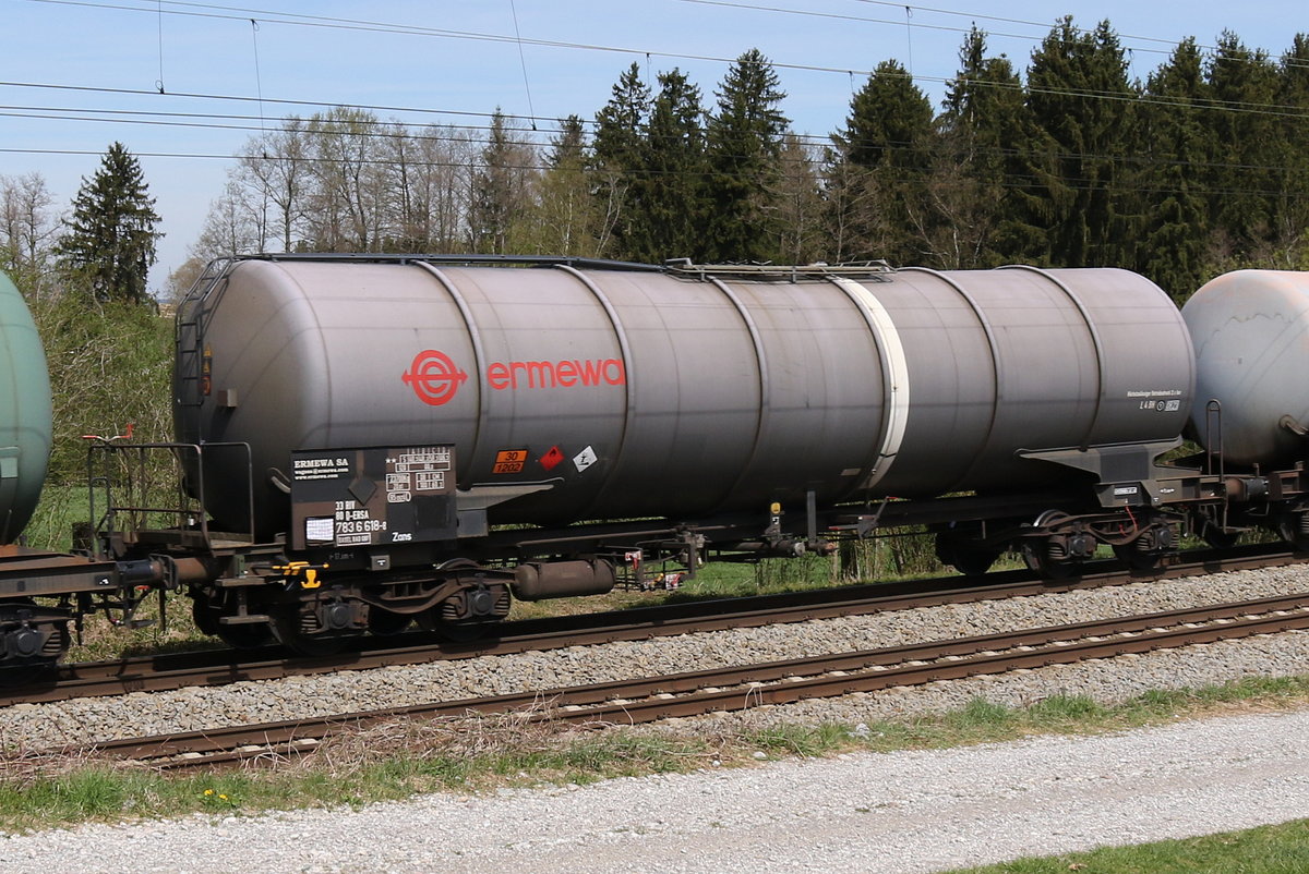 7836 618 (Zans) von  ERMEWA  am 15. April 2020 bei Grabenst�tt.