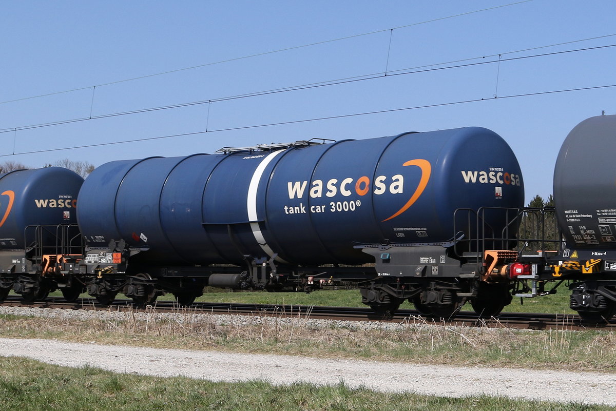 7843 109 (Zans) von  WASCOSA  am 7. April 2020 bei Grabenst�tt.