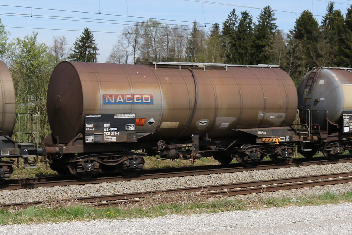 7931 391 (Zacens) von  NACCO  am 15. April 2020 bei Grabenst�tt.