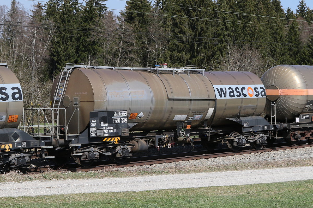 7931 478 (Zacens) von  WASCOSA  am 1. April 2021 bei Grabenst�tt.