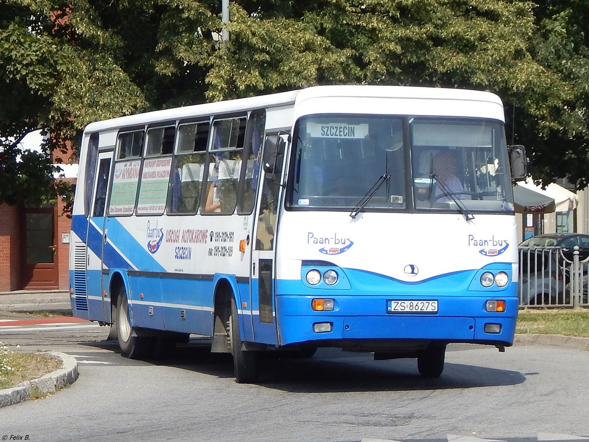 Autosan H9-21 von Paan-Bus aus Polen in Stettin. 