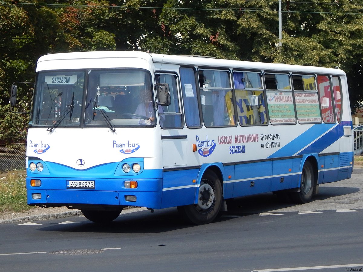 Autosan H9-21 von Paan-Bus aus Polen in Stettin. 