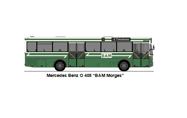 BAM Morges - Mercedes Benz O 405