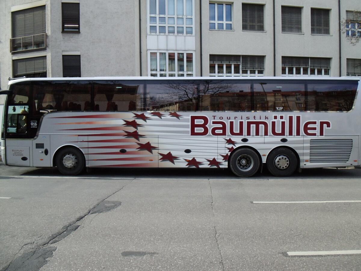 Baumller, Hausen - Van Hool T 916 Acron am 11. Mrz 2014 in Mnchen (Aufnahme: Martin Beyer)