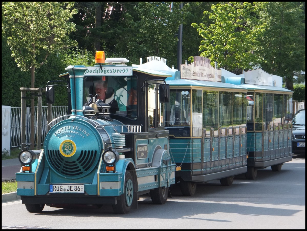 Bummelzug in Binz. 