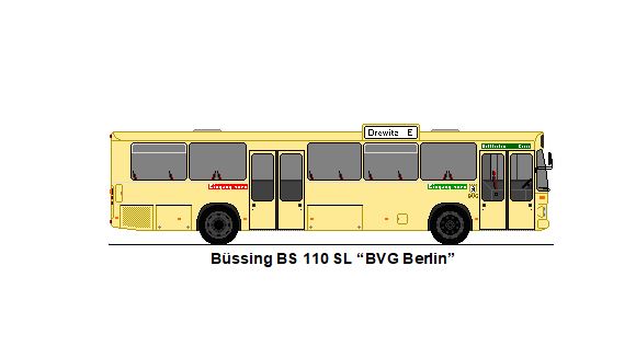 BVG Berlin - Bssing BS 110 SL