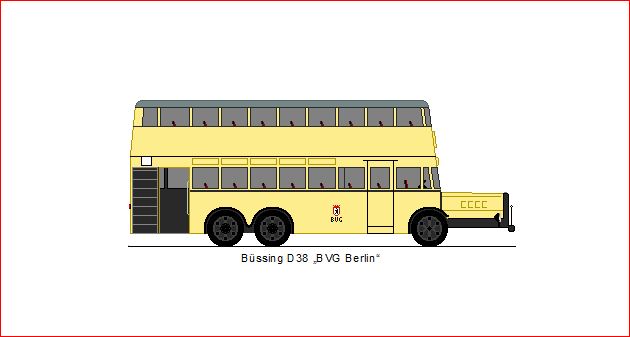 BVG Berlin - Bssing D 38