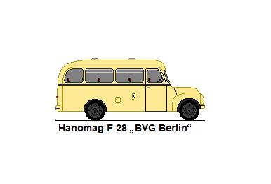 BVG Berlin - Hanomag F 28