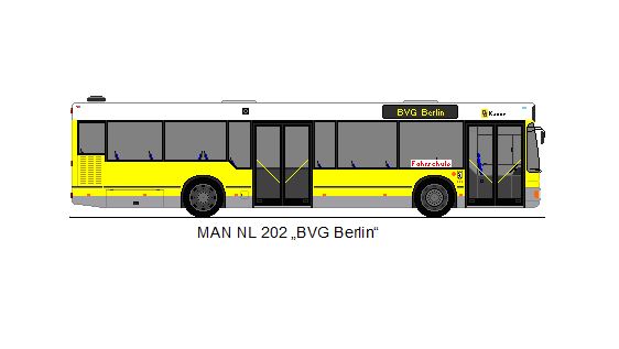 BVG Berlin - MAN NL 202