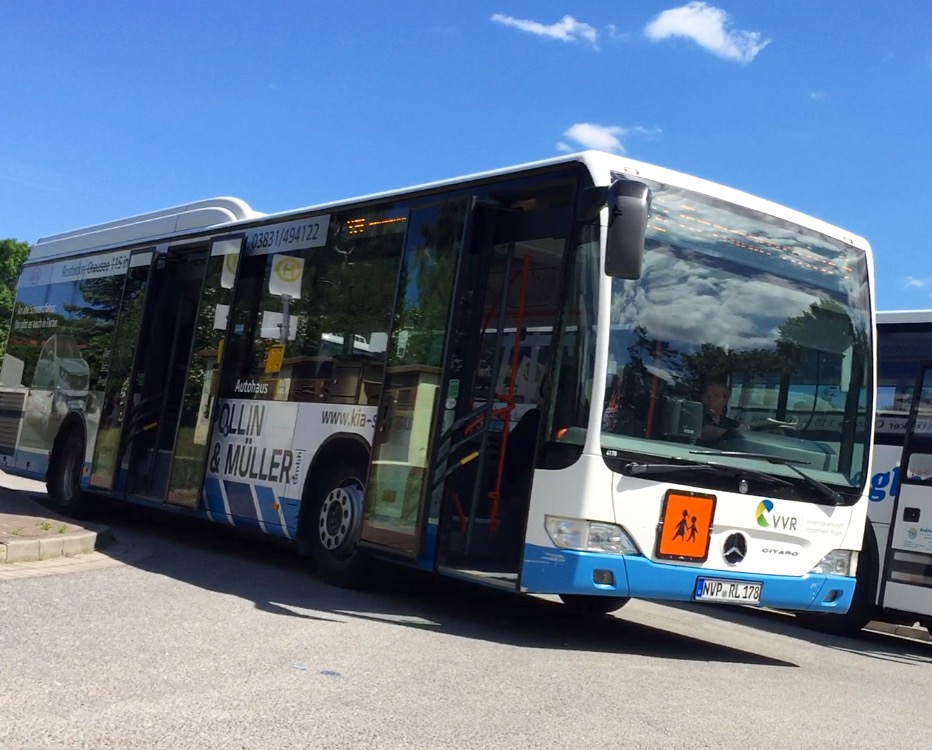 Citaro LE der VVR aus Grimmen NR:4178