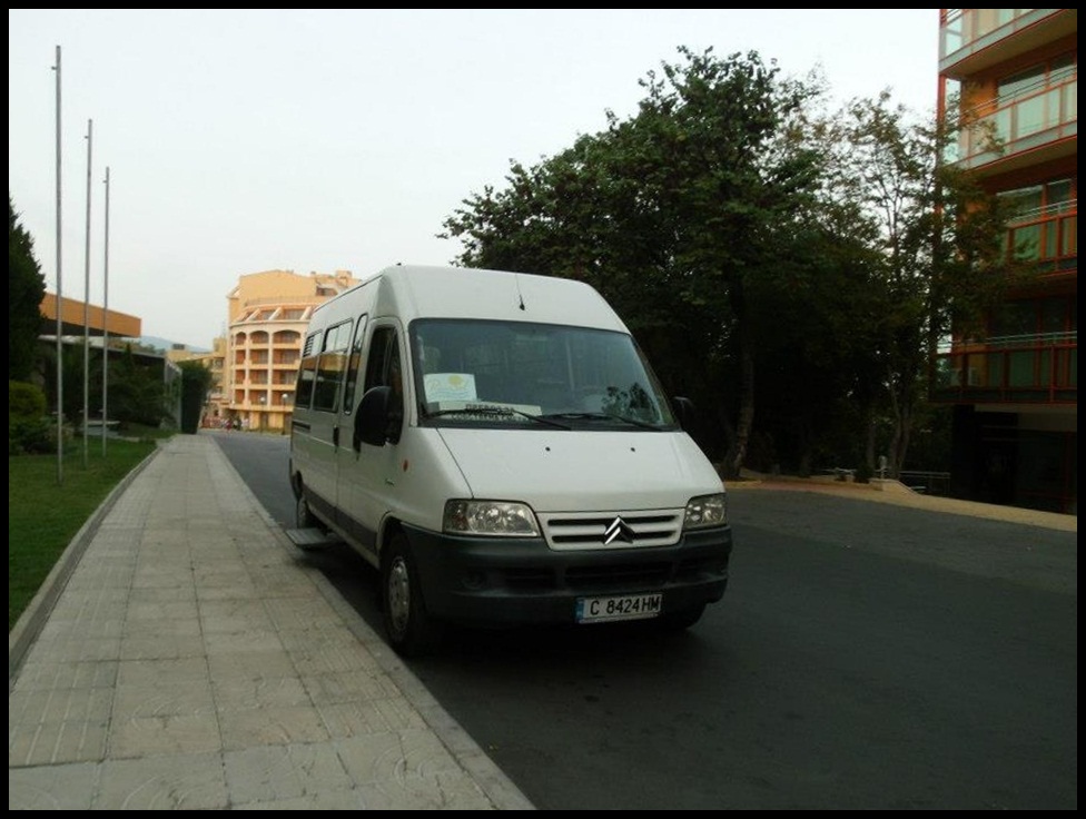 Citroen aus Bulgarien in Varna. 