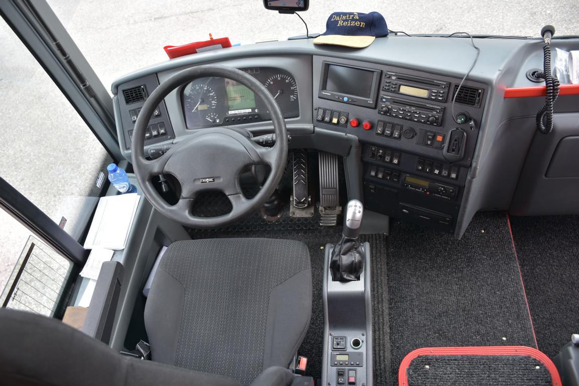 Cockpit im Van Hool T915 Acron von Dalstra Reisen aus den NL.