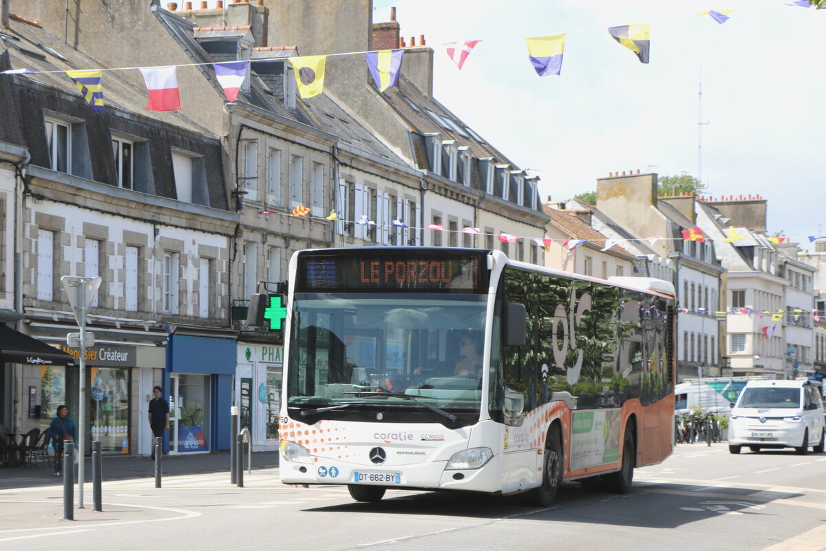 Coralie, Quimper - Nr. 50/DT 662 BY - Mercedes am 4. Juni 2026 in Concarneau (Aufnahme: Martin Beyer)