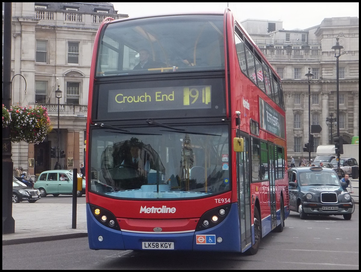 Dennis von Metroline in London. 