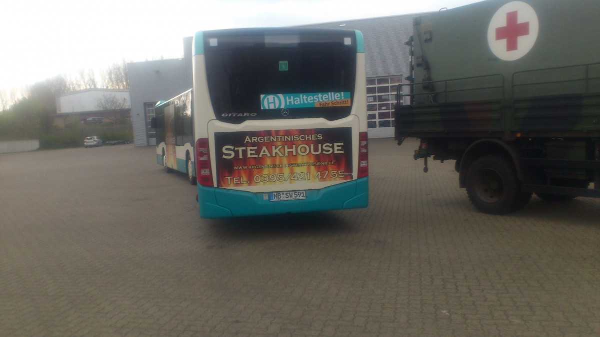 ....die Heckpartie des C2 NB SW 591.... beim Mercedes Autohaus 