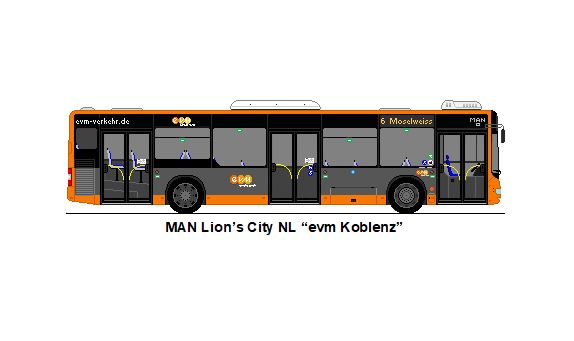 EVM Koblenz - MAN Lion's City NL