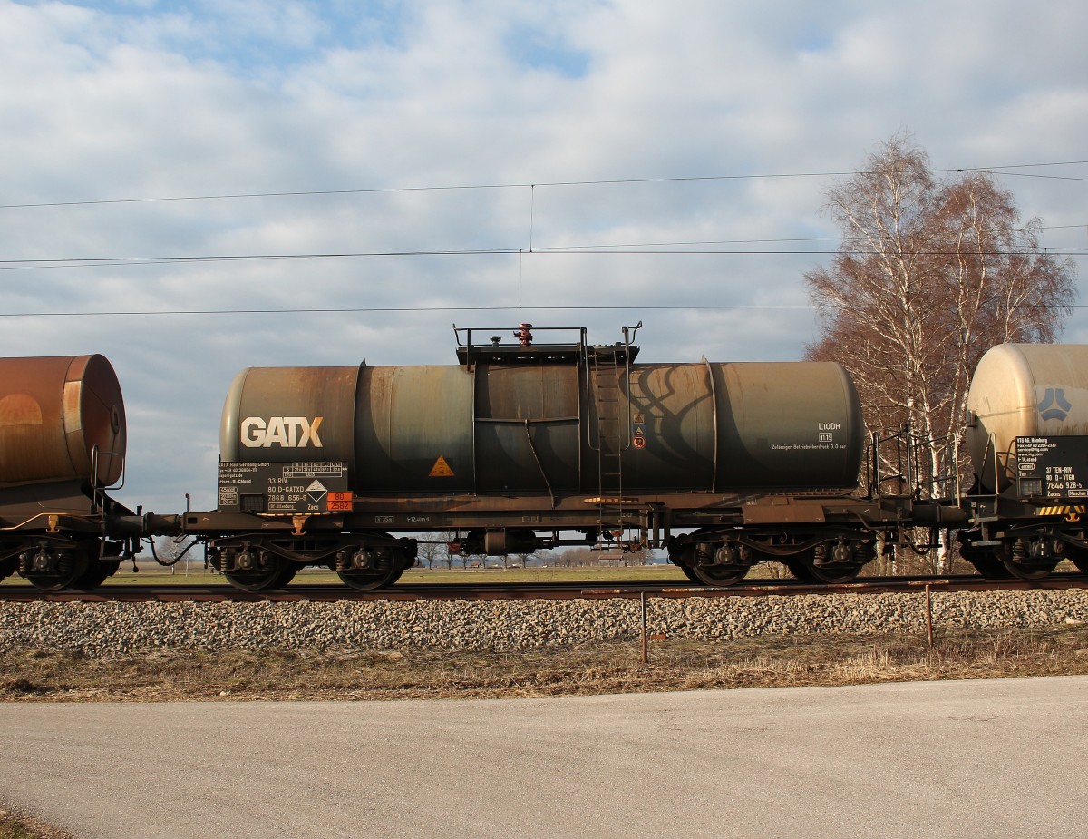 GATX 7868 656-9 am 6. M�rz 2015 bei �bersee.