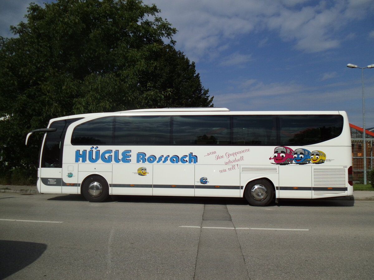 Hgle Rossach, Grossheirath - Mercedes Benz Travego am 22. August 2014 in Wolfratshausen (Aufnahme: Martin Beyer)