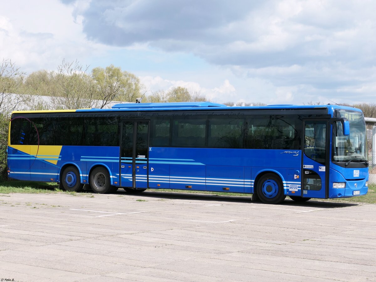 Irisbus Arway der MVVG (ex Cartreize/F) in Neubrandenburg.