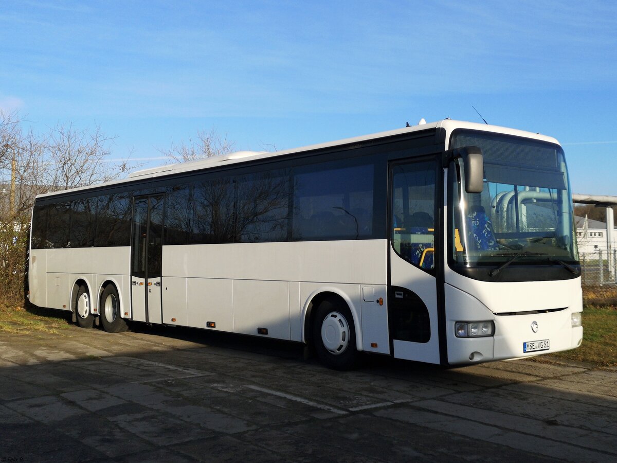 Irisbus Arway der MVVG (exex AS Tours Sarl/L, ex Primo/D) in Neubrandenburg.