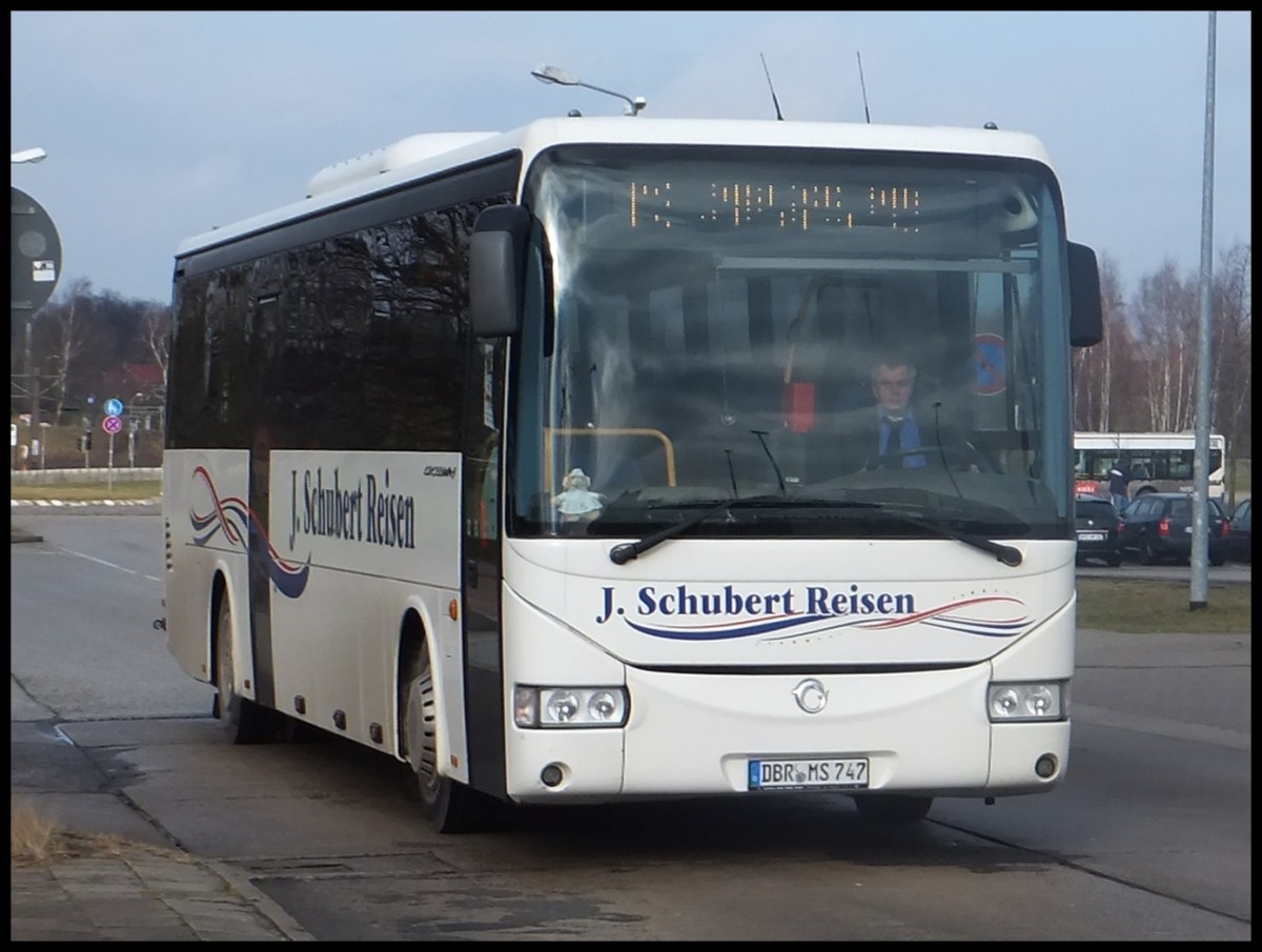 Irisbus Crossway von J. Schubert Reisen aus Deutschland in Rostock.