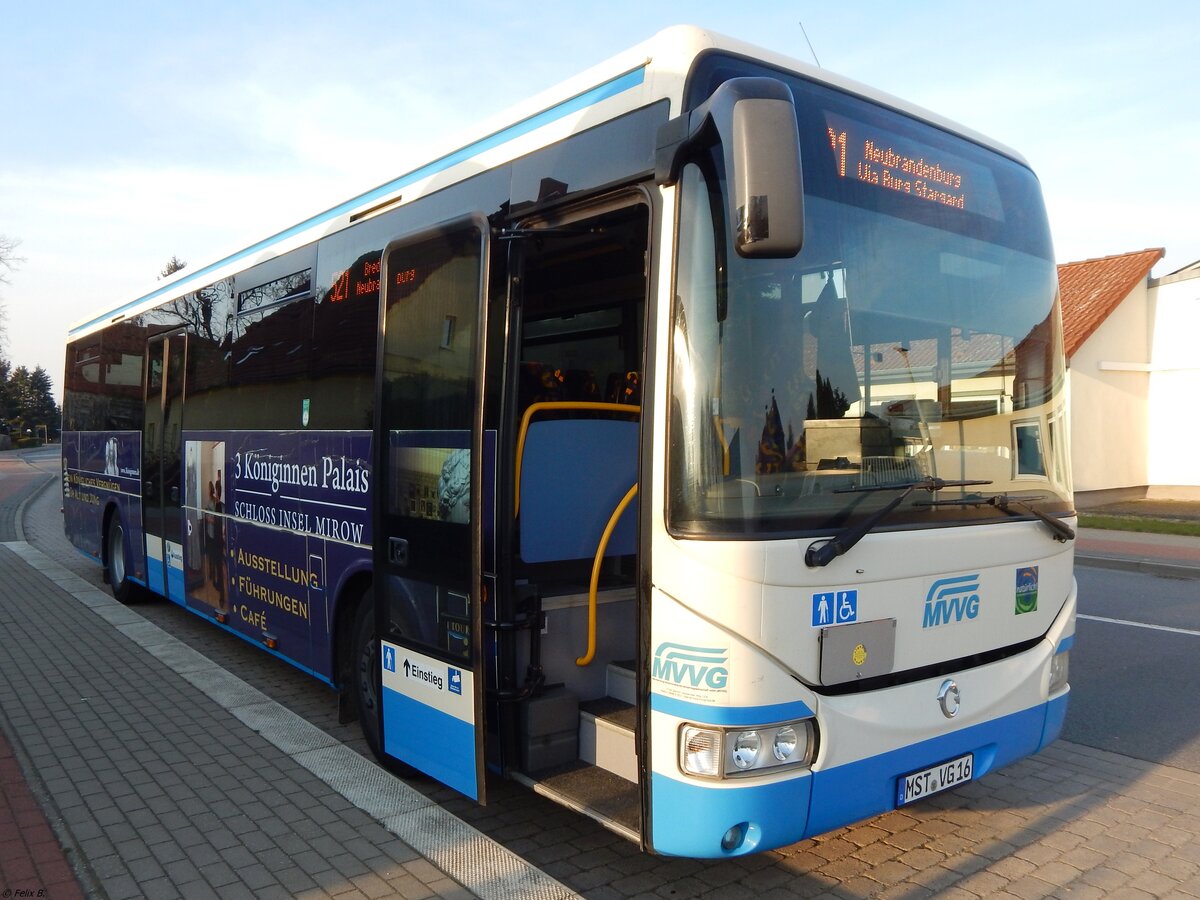 Irisbus Crossway der MVVG in Bredenfelde.