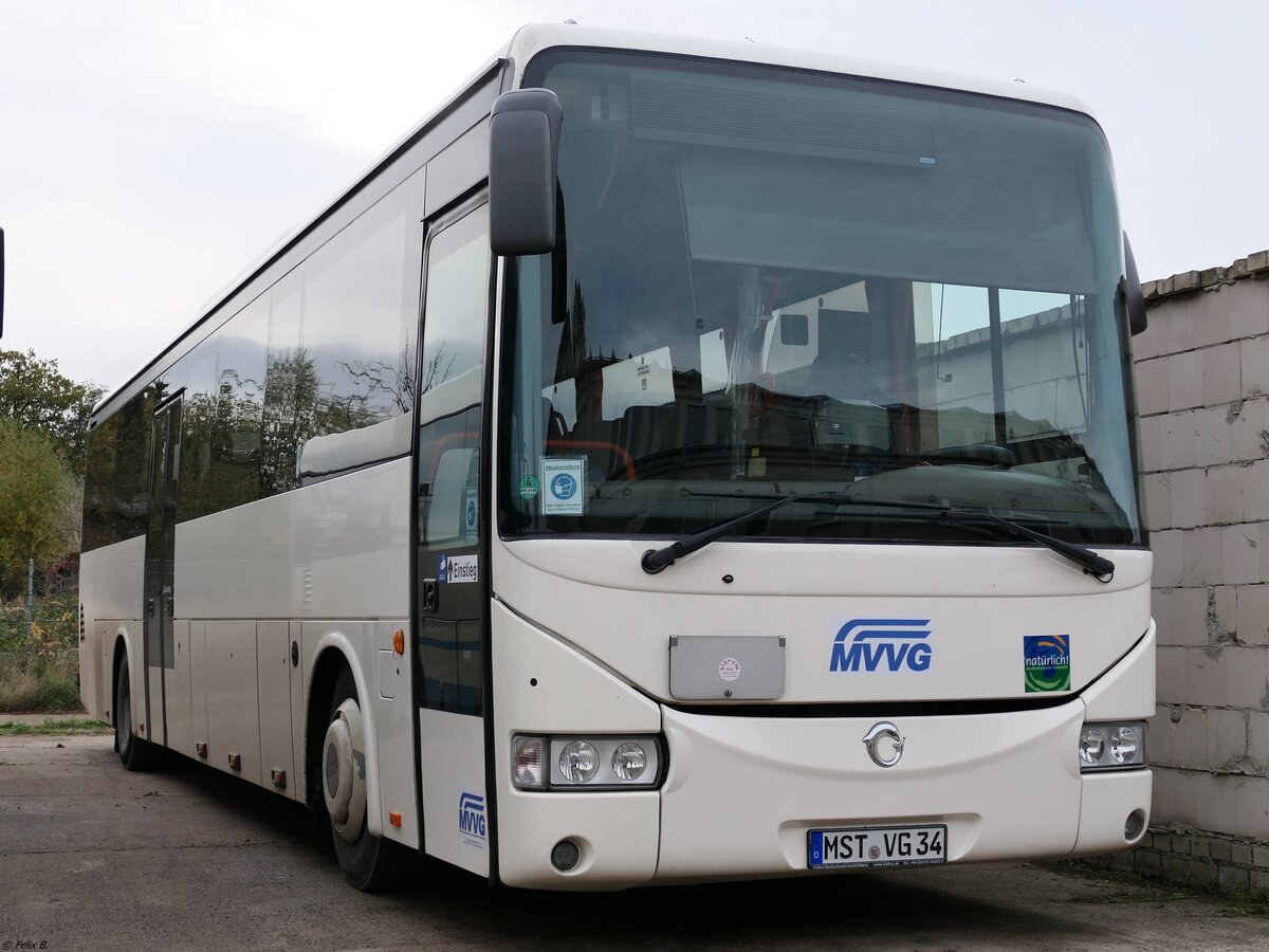 Irisbus Crossway der MVVG in Burg Stargard.