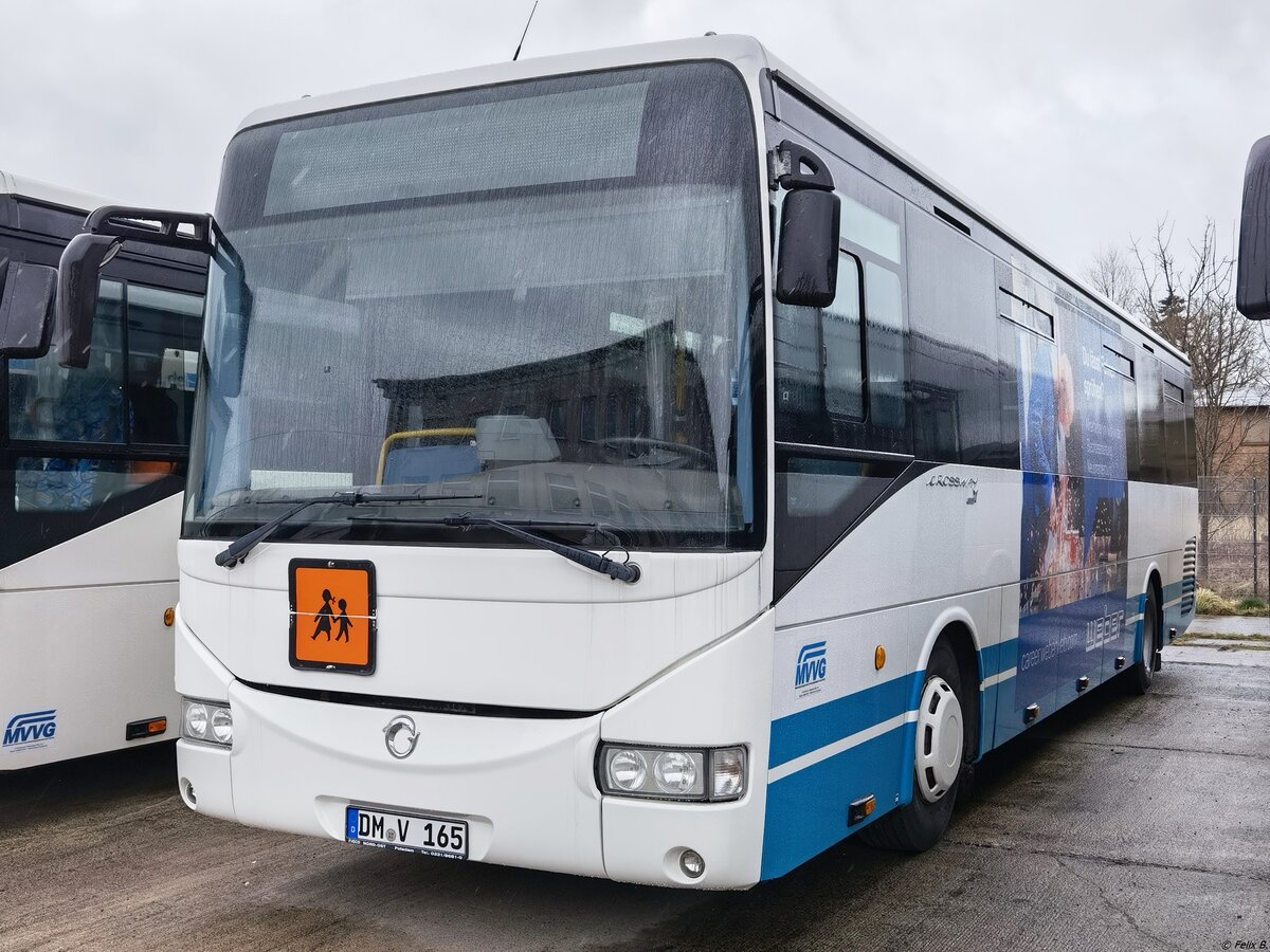 Irisbus Crossway der MVVG in Burg Stargard.