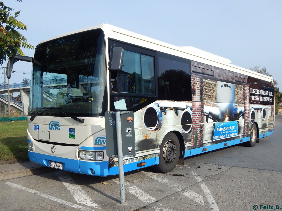 Irisbus Crossway der MVVG in Neubrandenburg.