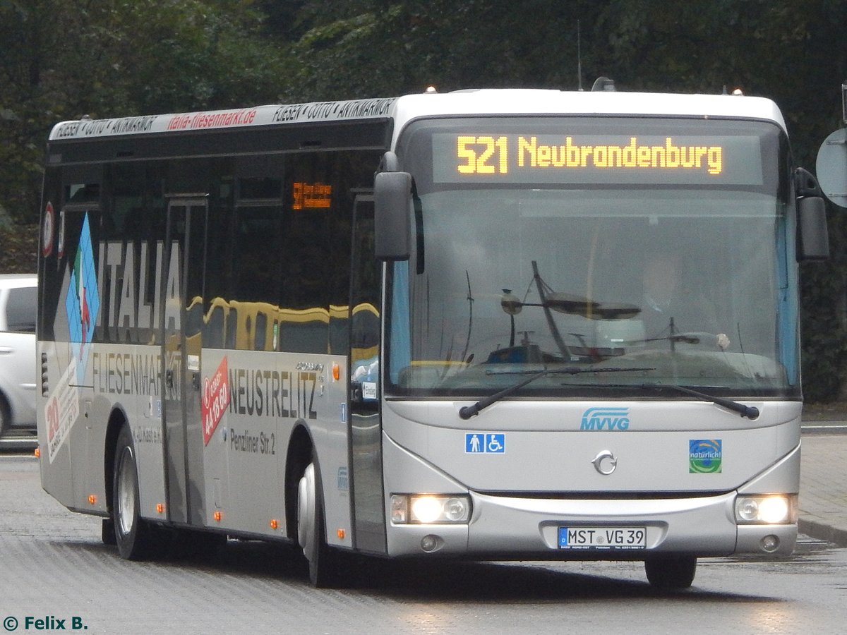 Irisbus Crossway der MVVG in Neubrandenburg.