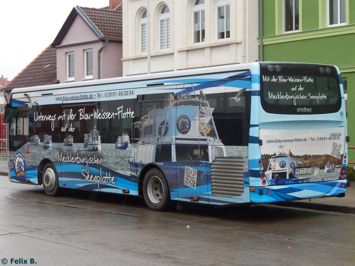 Irisbus Crossway der MVVG in Neubrandenburg.