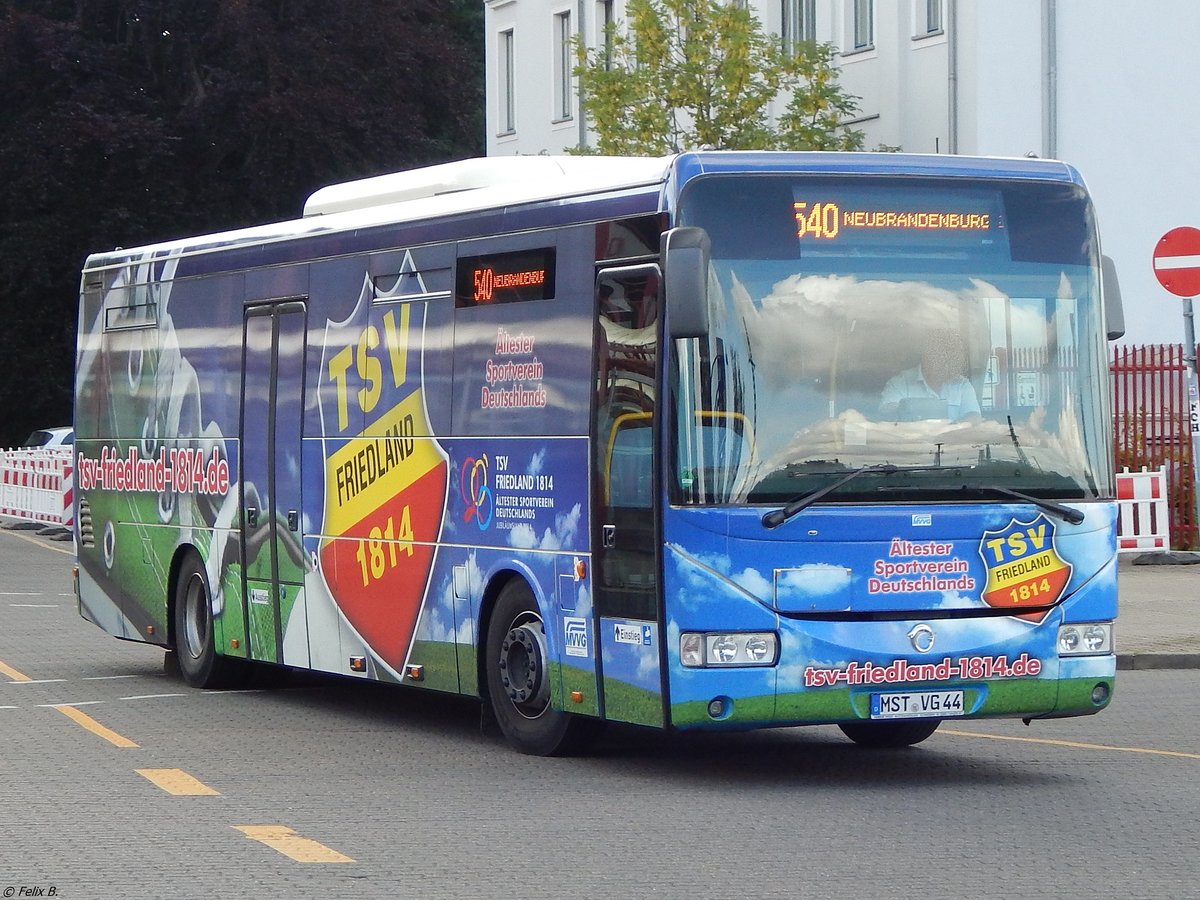 Irisbus Crossway der MVVG in Neubrandenburg.