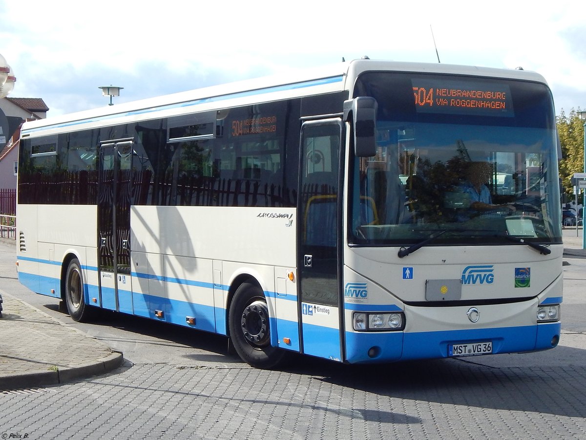 Irisbus Crossway der MVVG in Neubrandenburg.