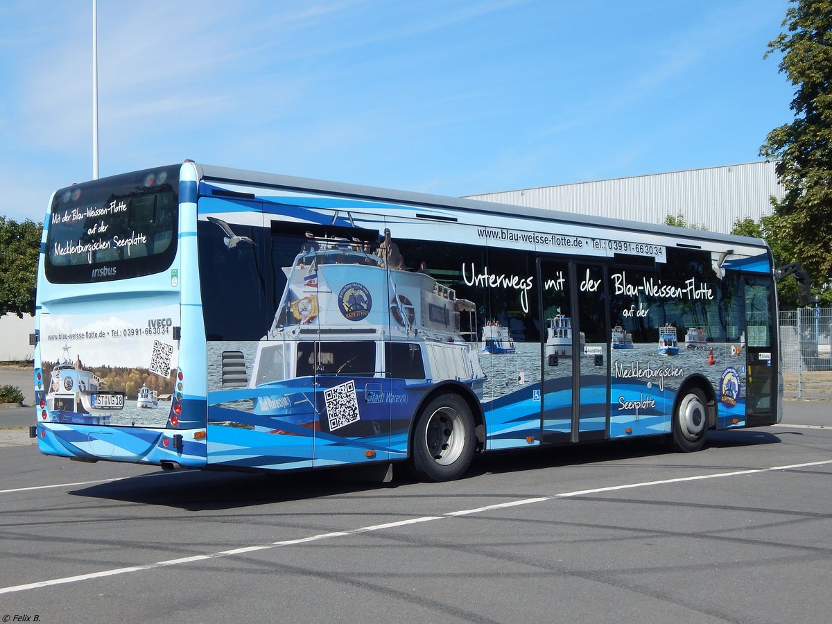 Irisbus Crossway der MVVG in Neubrandenburg.