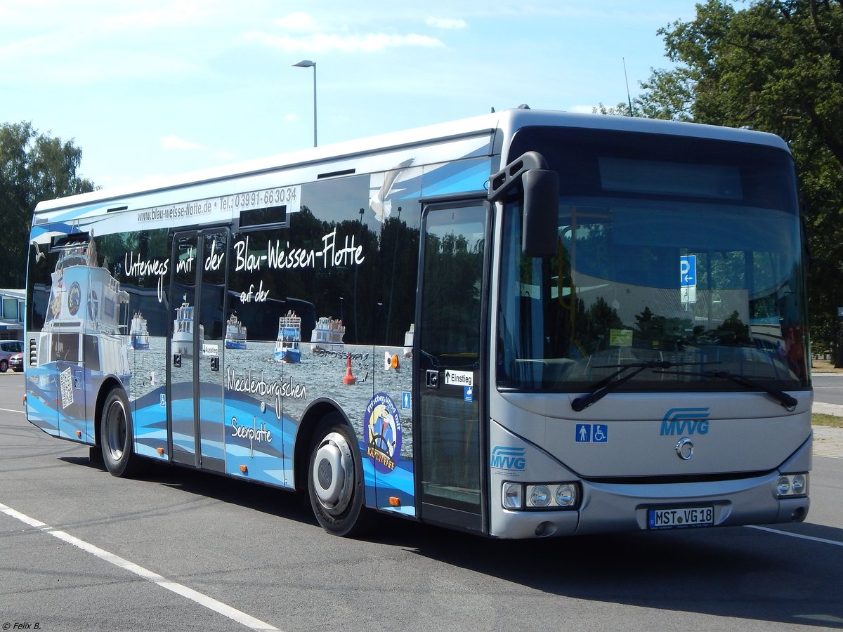 Irisbus Crossway der MVVG in Neubrandenburg.