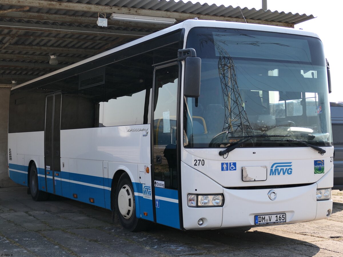 Irisbus Crossway der MVVG in Neubrandenburg.