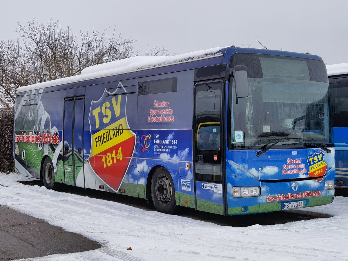 Irisbus Crossway der MVVG in Neubrandenburg.