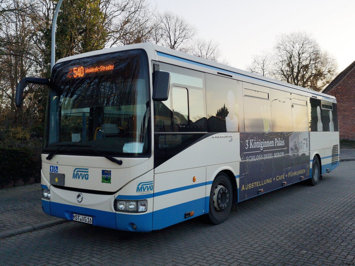 Irisbus Crossway der MVVG in Strasburg. 