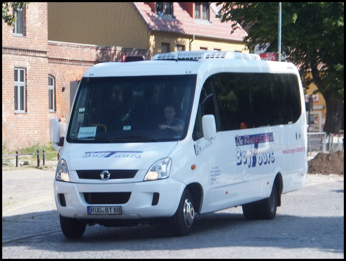 Irisbus Sunrise von BoyTours aus Deutschland in Stralsund.