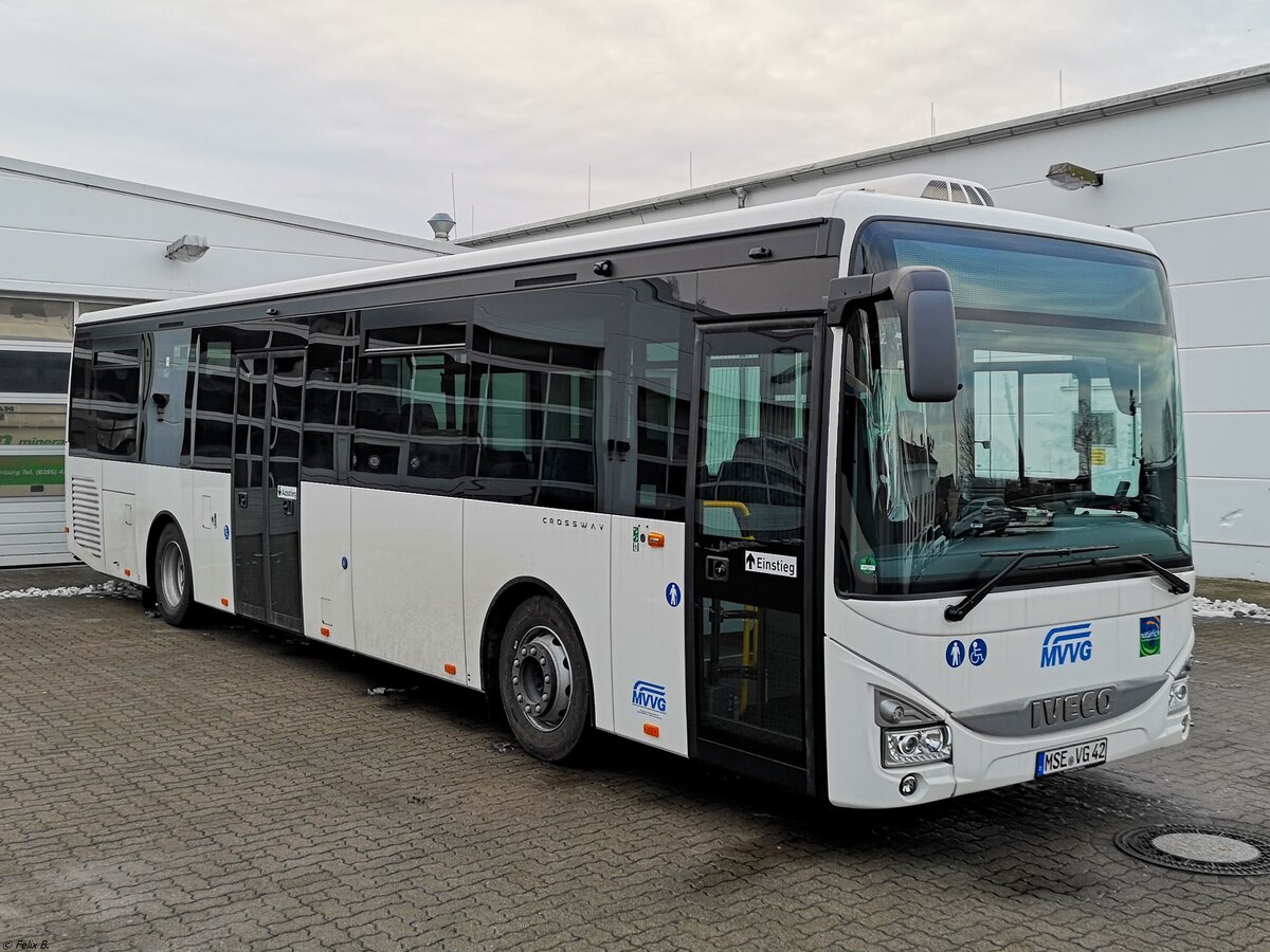 Iveco Crossway der MVVG in Friedland.