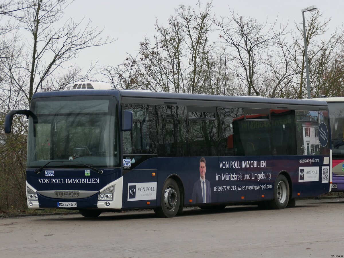 Iveco Crossway der MVVG in Malchow.