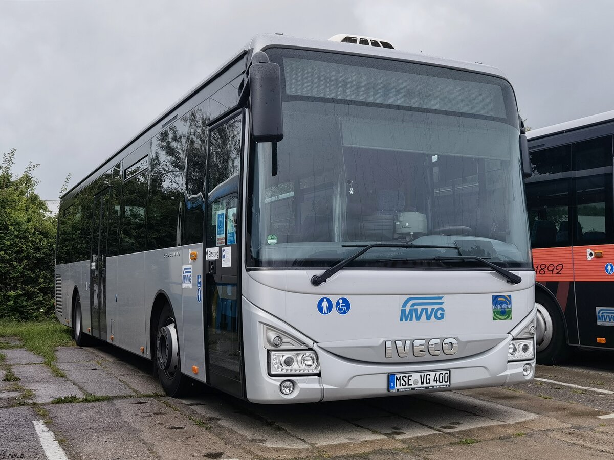 Iveco Crossway der MVVG in Neubrandenburg.