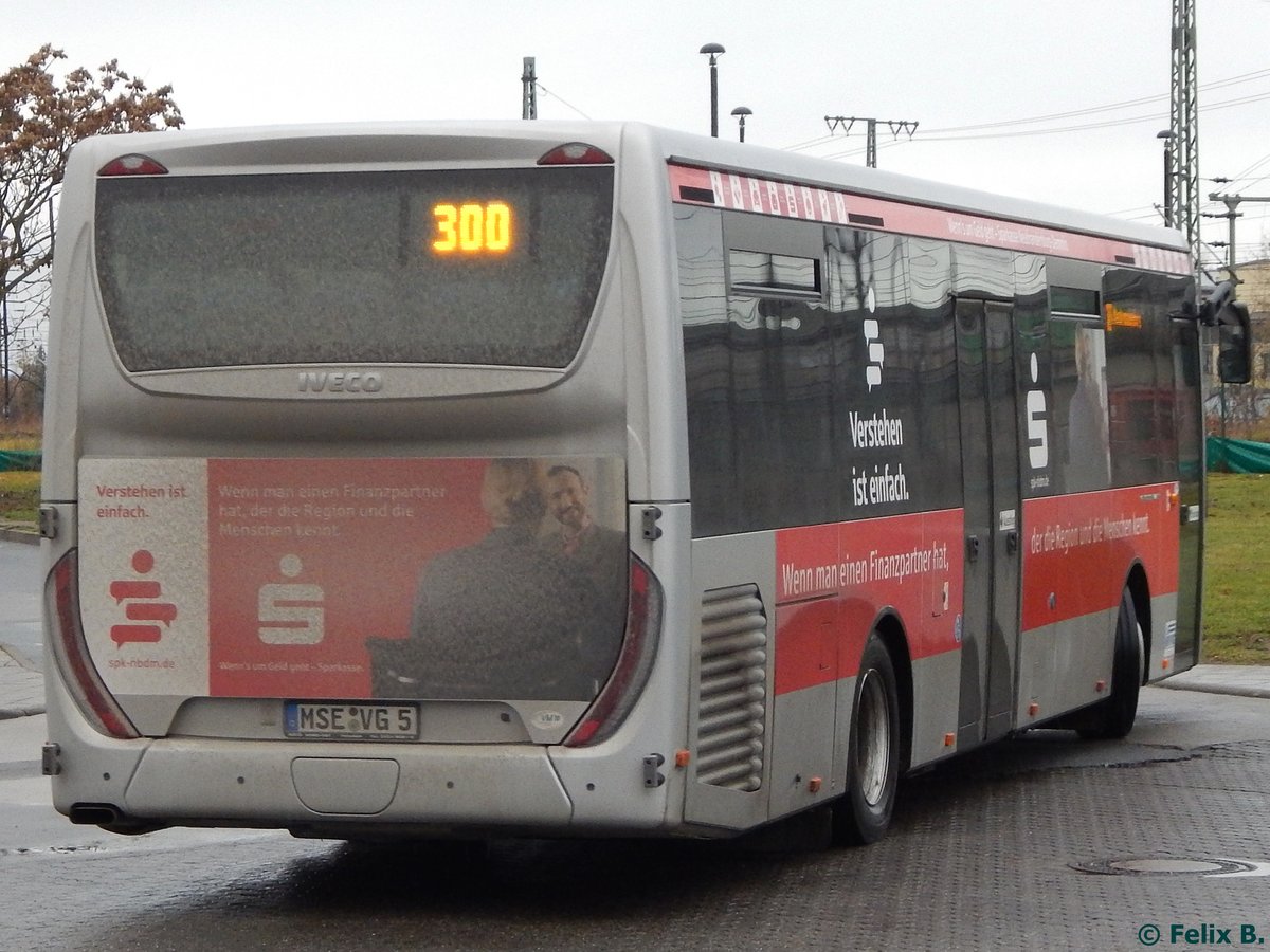 Iveco Crossway der MVVG in Neubrandenburg.